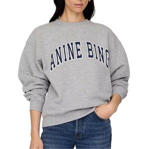 Spencer Sweatshirt ANINE BING - Medium Heather Grey With Navy × 1
XS